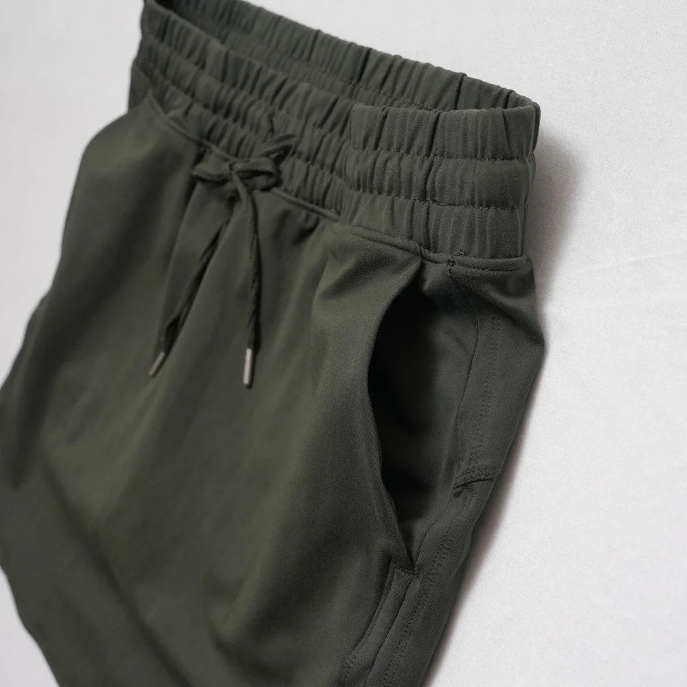 Jones & Co Jones New York Skort Women Small Dark Green Elastic Drawstring Pocket